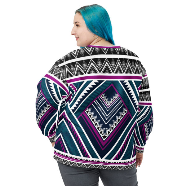 Ethnic pattern seamless geometric ethnic pattern Tribal geometric seamless Unisex Sweatshirt - Image 4