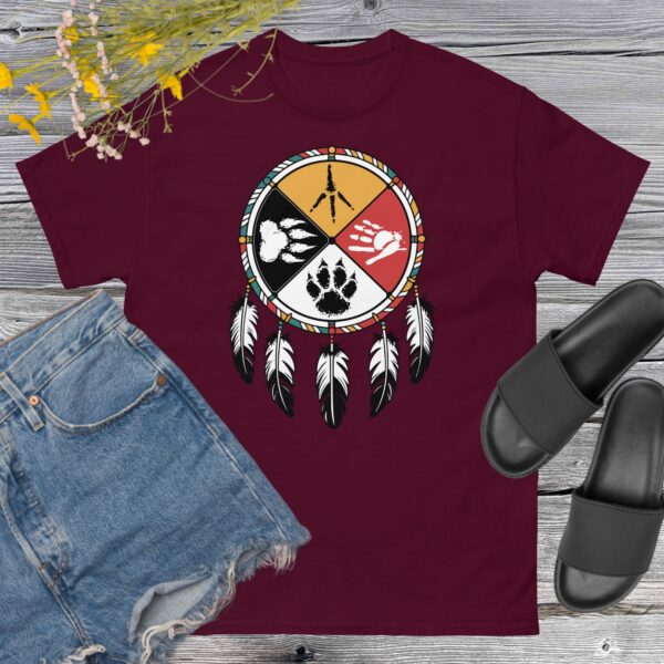 Native American Medicine Wheel  Unisex classic tee - Image 6