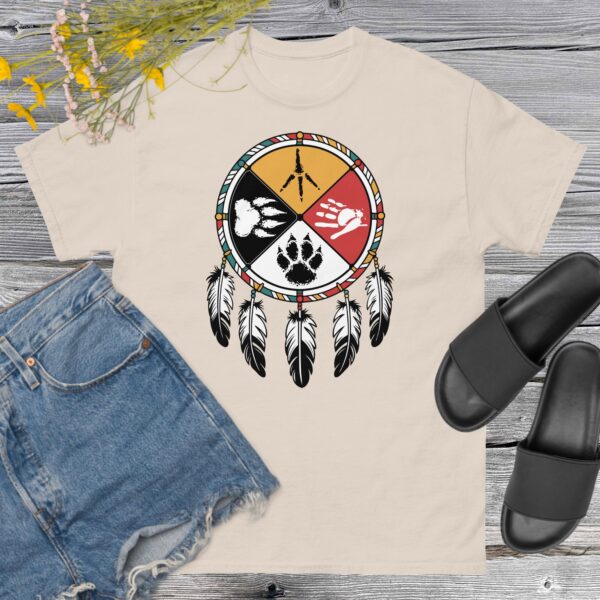 Native American Medicine Wheel  Unisex classic tee - Image 2