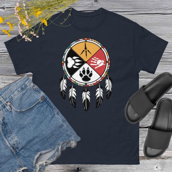 Native American Medicine Wheel  Unisex classic tee - Image 3